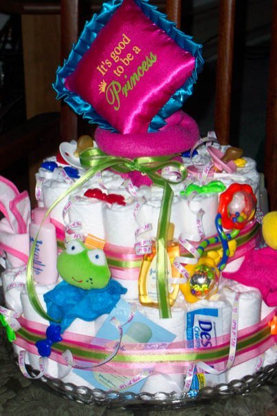 Princess Diaper Cake Recipe