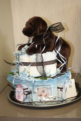 Dog sales diaper cake