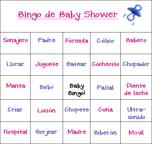 Matrona T A Tomar Conciencia Imagenes De Juegos De Baby Shower Para