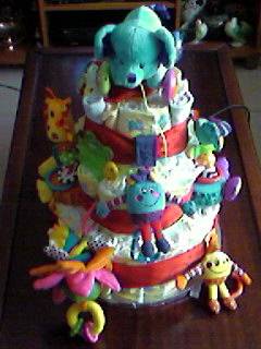 Toy Diaper Cake