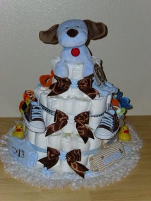 Dog best sale diaper cake