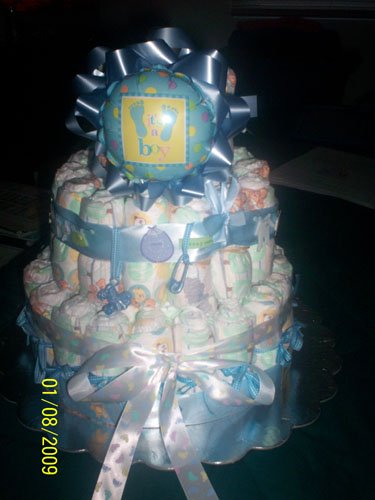 Its a Boy Diaper Cake