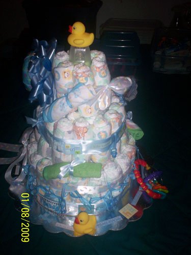 Its a Boy Diaper Cake