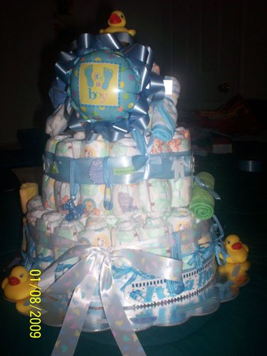 Its a Boy Diaper Cake