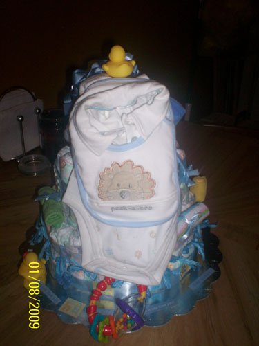 Its a Boy Diaper Cake