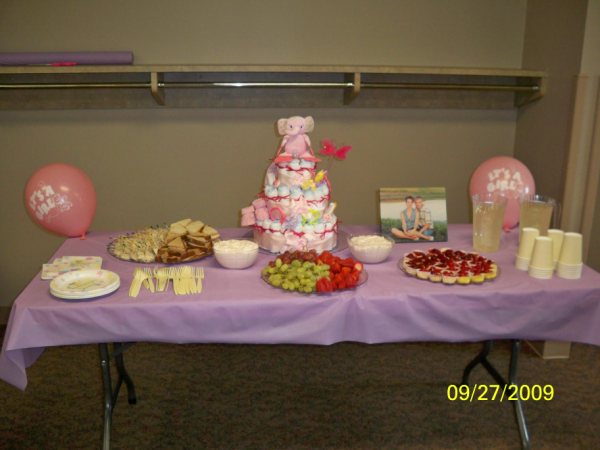 Its a Girl Diaper Cake